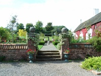 The garden entrance
